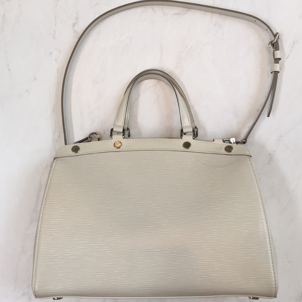 Louis Vuitton Epi Brea in White